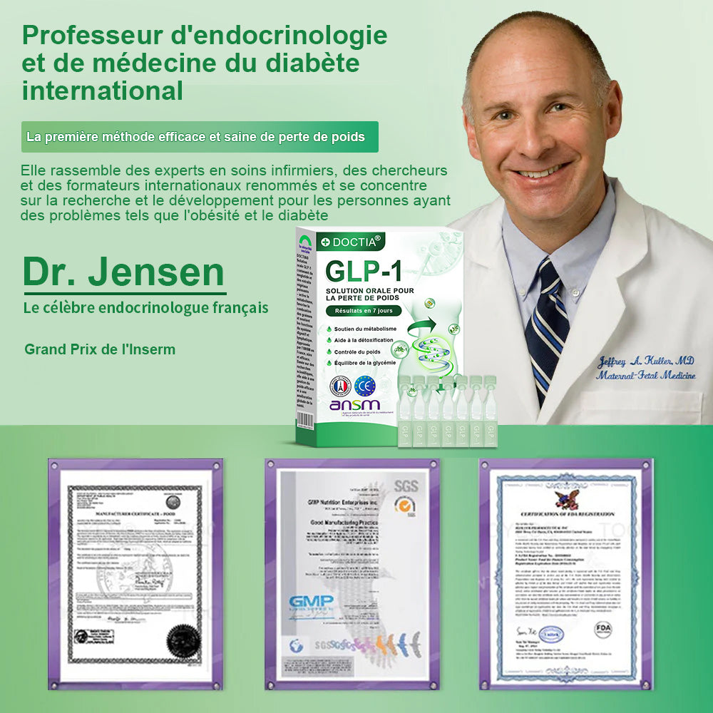 DOCTɪA®🎁G 𝐿 P-1 𝑺𝒐𝒍𝒖𝒕𝒊𝒐𝒏 Orale🎁Premiers résultats visibles en 7 jours ✅Pour l'obésité, le cœur et la circulation, le diabète, l'apnée du sommeil, les articulations et plus encore