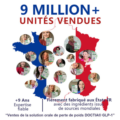 DOCTɪA®🎁G 𝐿 P-1 𝑺𝒐𝒍𝒖𝒕𝒊𝒐𝒏 Orale🎁Premiers résultats visibles en 7 jours ✅Pour l'obésité, le cœur et la circulation, le diabète, l'apnée du sommeil, les articulations et plus encore