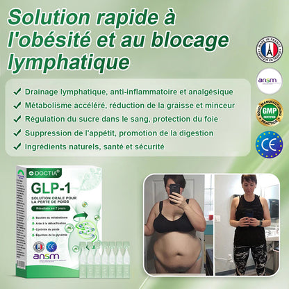 DOCTɪA®🎁G 𝐿 P-1 𝑺𝒐𝒍𝒖𝒕𝒊𝒐𝒏 Orale🎁Premiers résultats visibles en 7 jours ✅Pour l'obésité, le cœur et la circulation, le diabète, l'apnée du sommeil, les articulations et plus encore